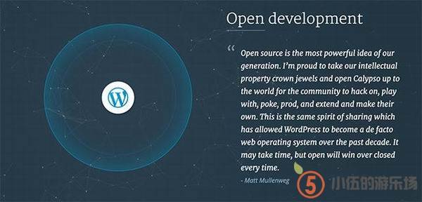 在刚刚走过12个年头的WordPress宣布代码全部开源了，WordPress创始人MattMullenweg激动的在官网写下如此一番话